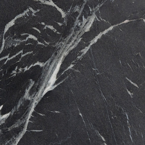 Marble Lazy Susan - Black Marble
