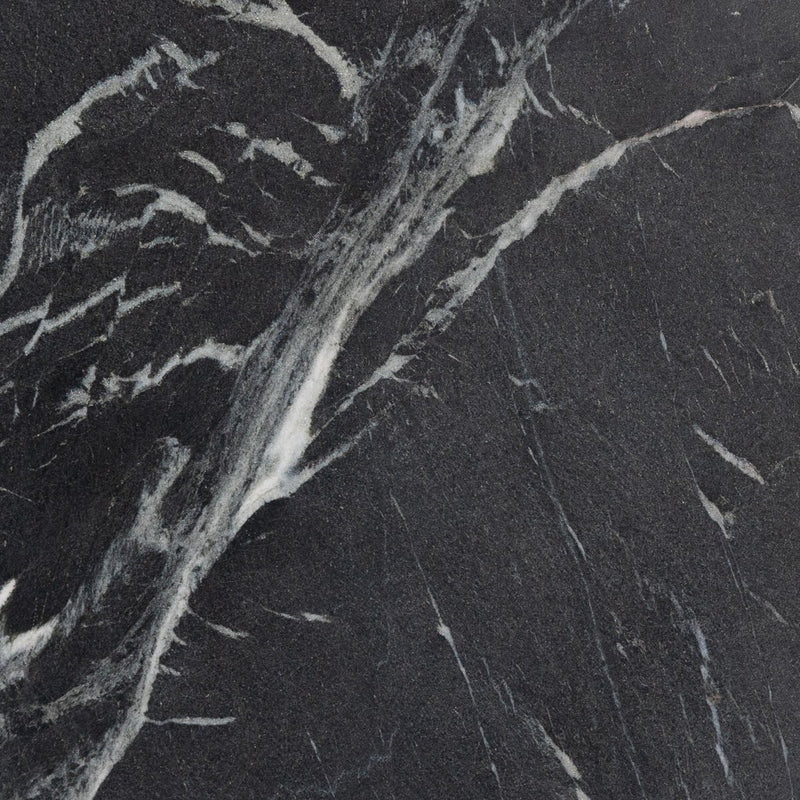 Marble Lazy Susan - Black Marble