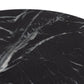 Marble Lazy Susan - Black Marble