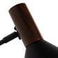 Cullen Task Lamp - Black Leather