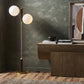 Colome Floor Lamp - Aged Brass