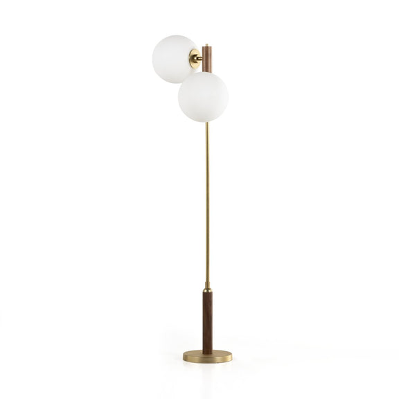 Colome Floor Lamp - Aged Brass