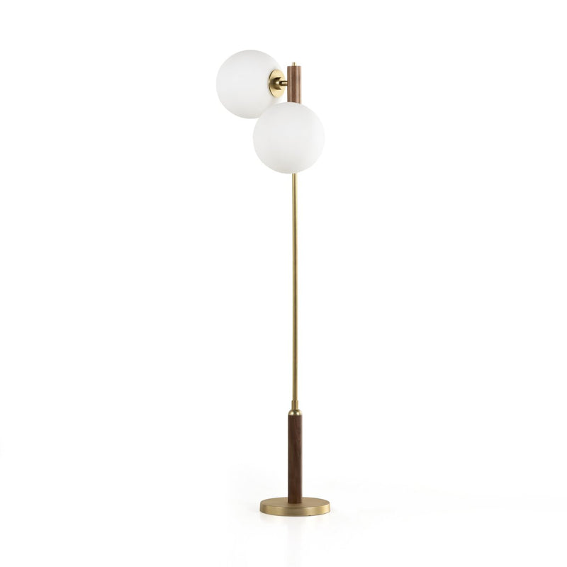 Colome Floor Lamp - Aged Brass