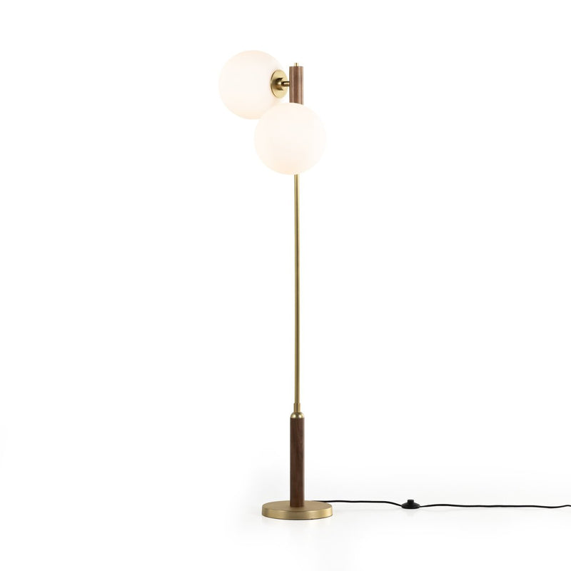 Colome Floor Lamp - Aged Brass