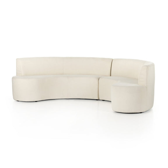 Sanda Dining Banquette - Kerbey Ivory