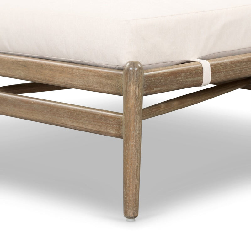Rosen Outdoor Chaise - Lakin Oat