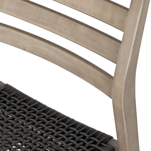 Audra Outdoor Dining Chair - Grey Eucalyptus