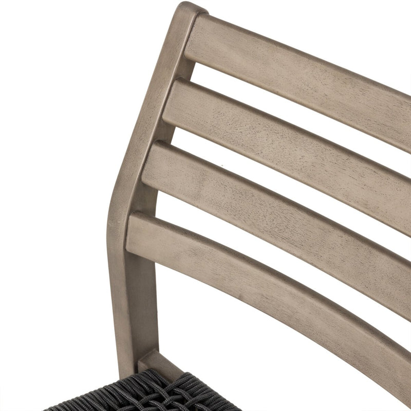 Audra Outdoor Dining Chair - Grey Eucalyptus