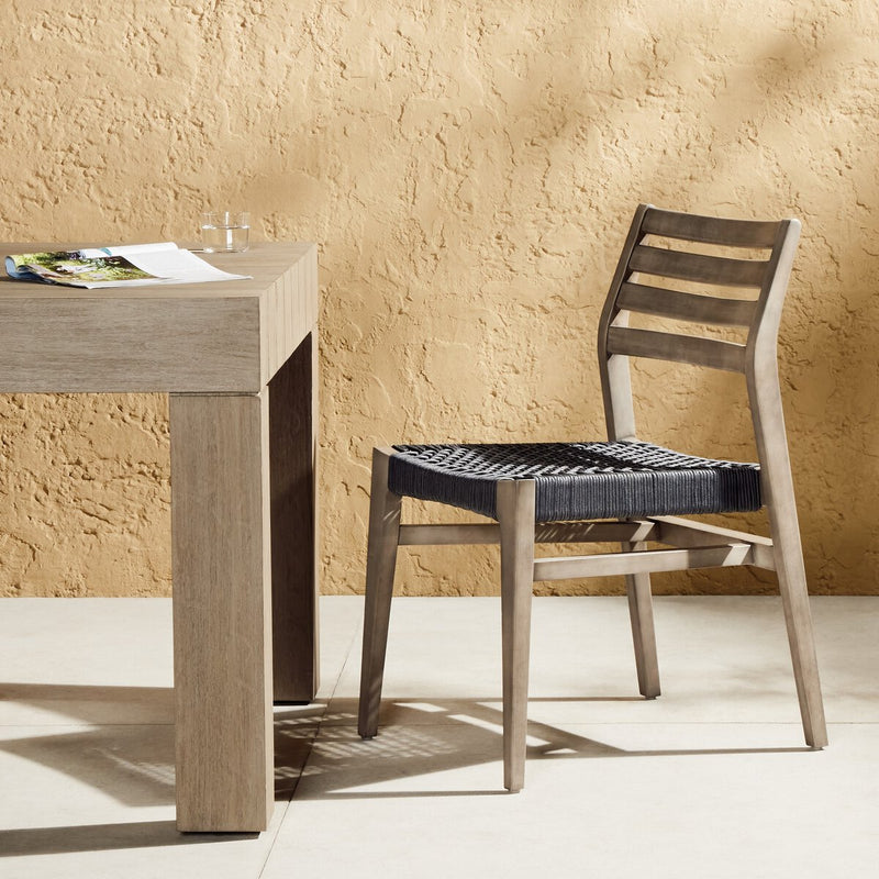 Audra Outdoor Dining Chair - Grey Eucalyptus