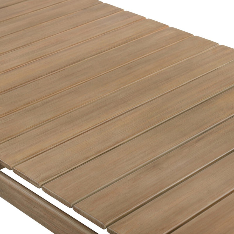 Rosen Outdoor Dining Table - Natural Eucalyptus Fsc