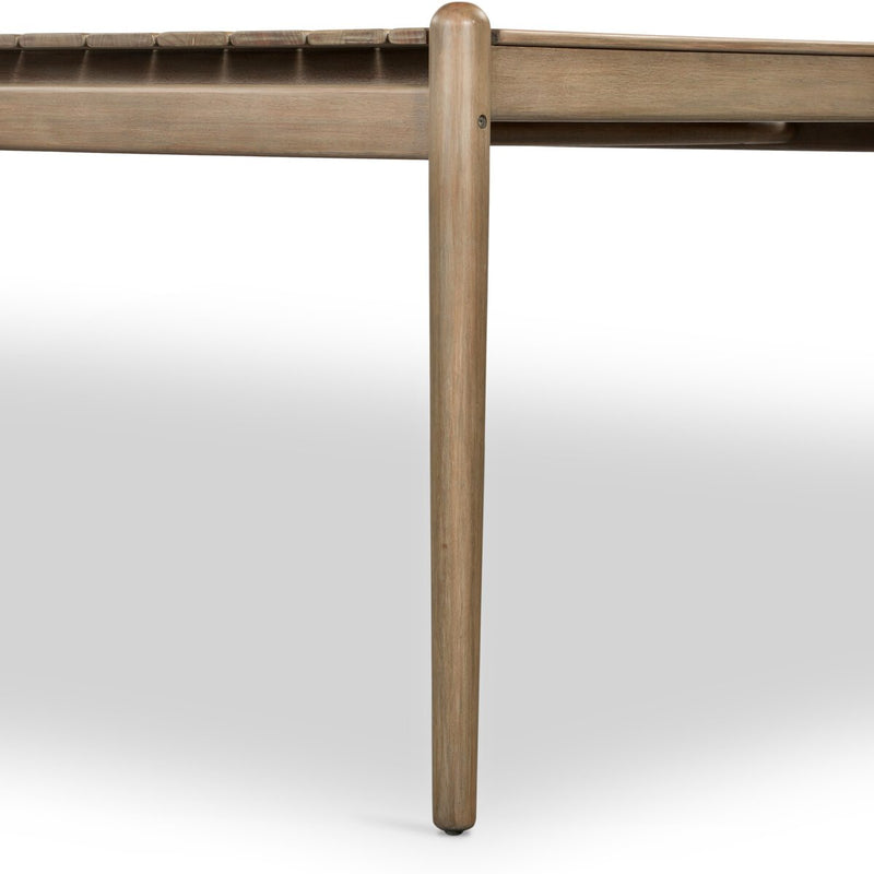 Rosen Outdoor Dining Table - Natural Eucalyptus Fsc