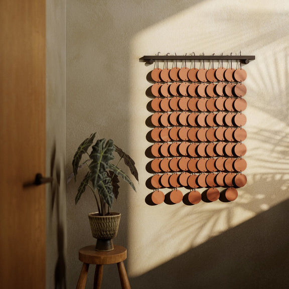 Ceramic Wall Hanging - Terracotta