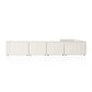 Langham Channeled 6-Piece Chaise Sectional - Fayette Cloud