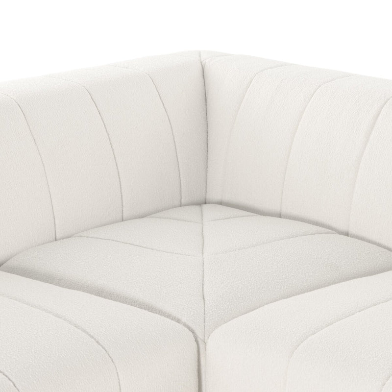 Langham Channeled 6-Piece Chaise Sectional - Fayette Cloud