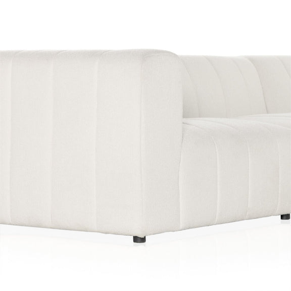 Langham Channeled 6-Piece Chaise Sectional - Fayette Cloud