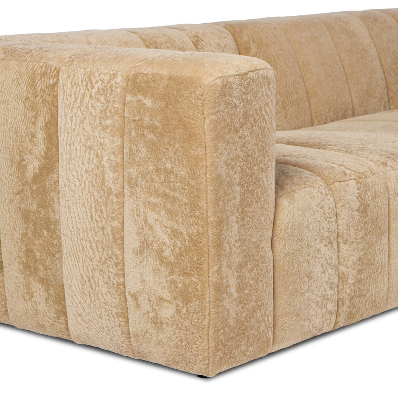 Langham Channeled 6-Piece Sectional - Ravello Camel
