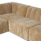 Langham Channeled 6-Piece Sectional - Ravello Camel