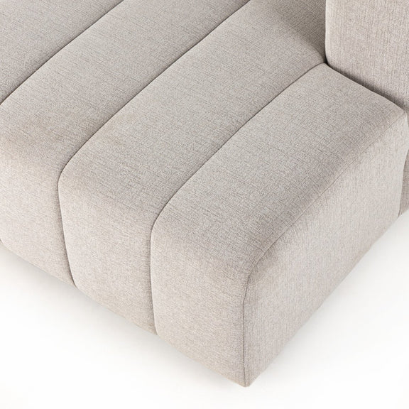 Langham Channeled 5-Piece Sectional - Napa Sandstone