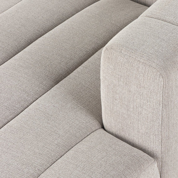 Langham Channeled 5-Piece Sectional - Napa Sandstone