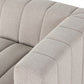 Langham Channeled 5-Piece Sectional - Napa Sandstone
