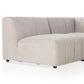 Langham Channeled 5-Piece Sectional - Napa Sandstone