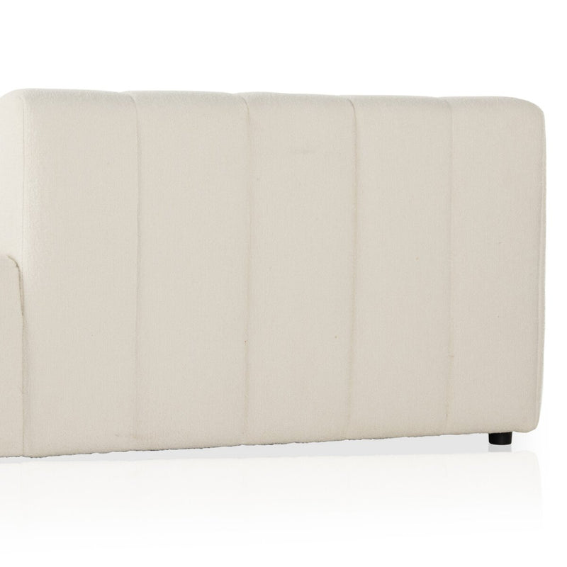Langham Channeled 5-Piece Sectional - Fayette Cloud