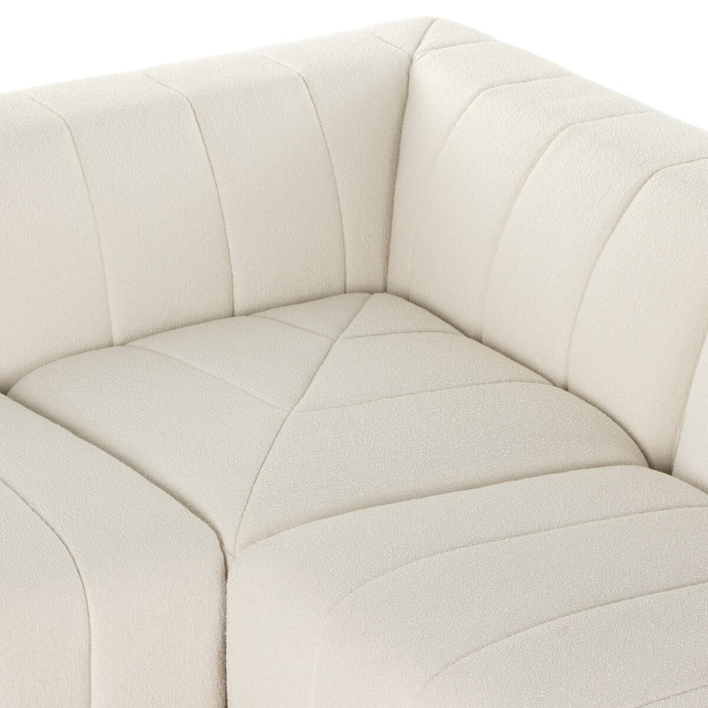 Langham Channeled 5-Piece Sectional - Fayette Cloud