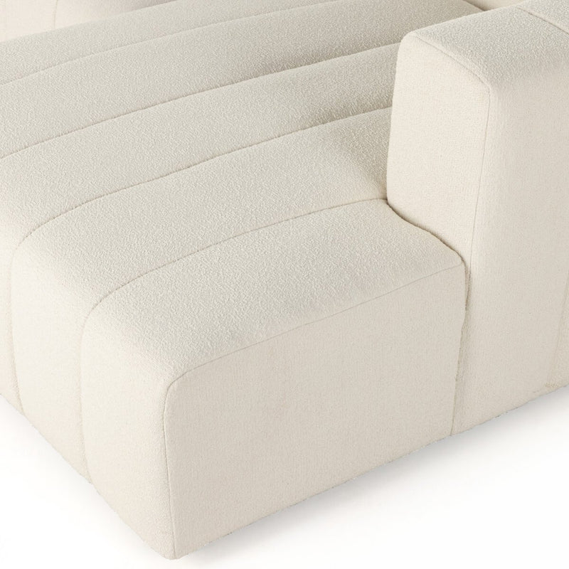 Langham Channeled 5-Piece Sectional - Fayette Cloud