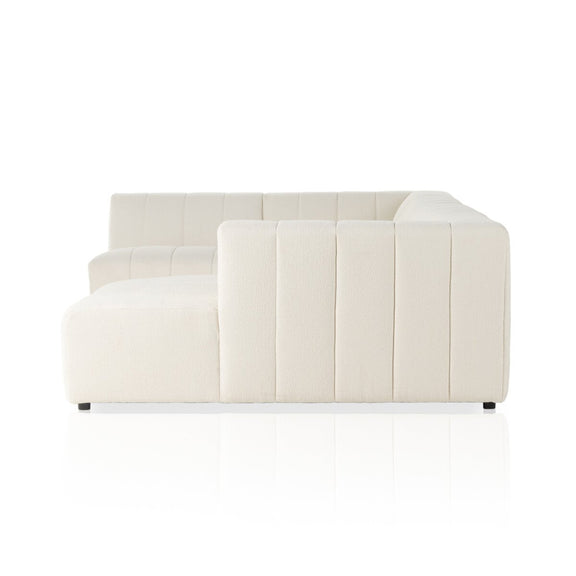 Langham Channeled 5-Piece Sectional - Fayette Cloud
