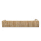 Langham Channeled 5-Piece Sectional - Ravello Camel