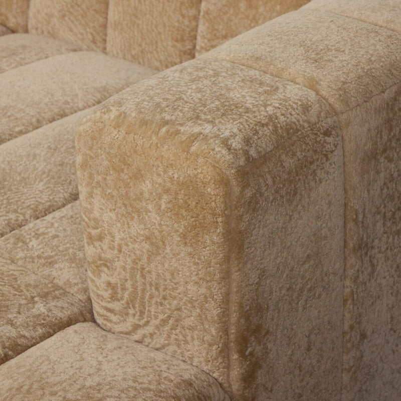 Langham Channeled 5-Piece Sectional - Ravello Camel
