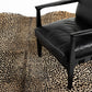 Leopard Printed Hide Rug - Brown & Black Leopard Hair On Hide