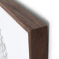 Global Disco Diptych, Black by Jess Engle — Walnut 2.5