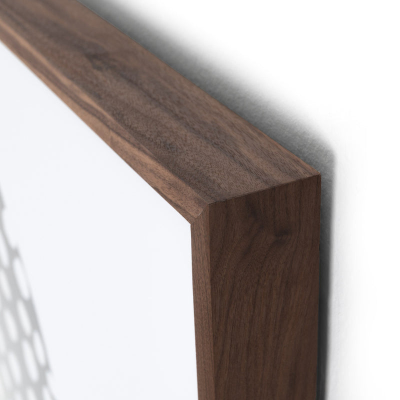 Global Disco Diptych, Black by Jess Engle — Walnut 2.5