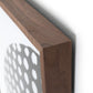 Global Disco Diptych, Black by Jess Engle — Walnut 2.5