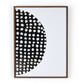 Global Disco Diptych, Black by Jess Engle — Walnut 2.5