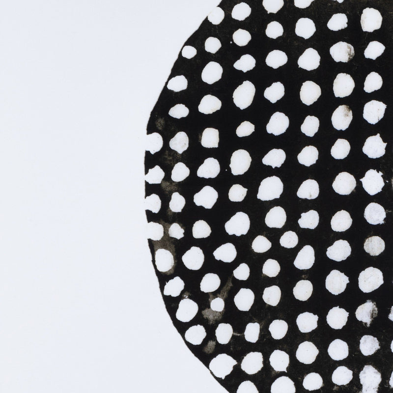 Global Disco Diptych, Black by Jess Engle — Walnut 1.5