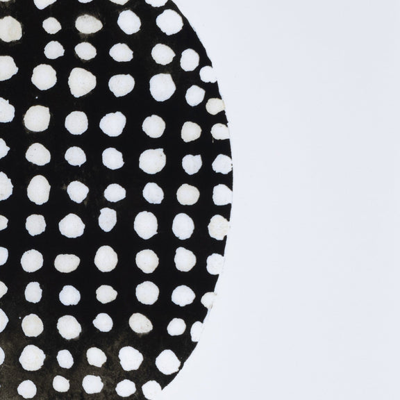 Global Disco Diptych, Black by Jess Engle — Walnut 2.5