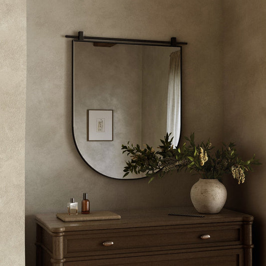 Chico Arch Mirror - Antiqued Iron
