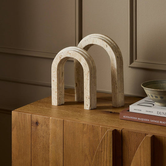 Travertine Arches - White Tavertine