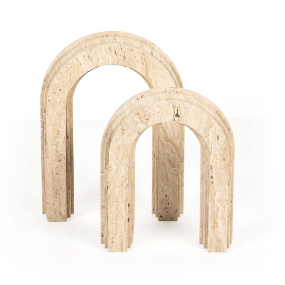 Travertine Arches - White Tavertine