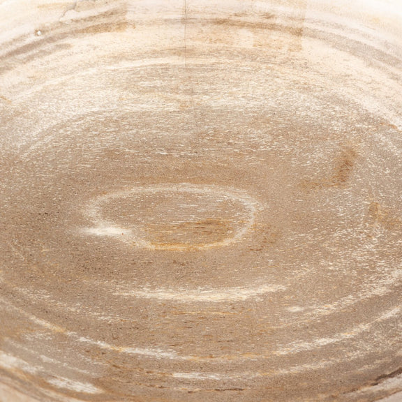 Oval Petrified Wood Bowl - Light Petrified Wood