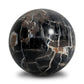 Petrified Wood Balls, Set Of 3 - Dark Petrified Wood