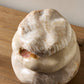 Petrified Wood Organic Sculpture, Set Of 3 - Light Petrified Wood