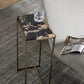 Tig End Table - Dark Petrified Wood