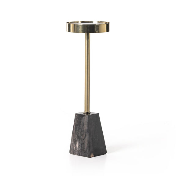 Galen End Table - Dark Petrified Wood