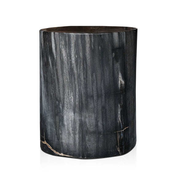 Kos End Table - Dark Petrified Wood