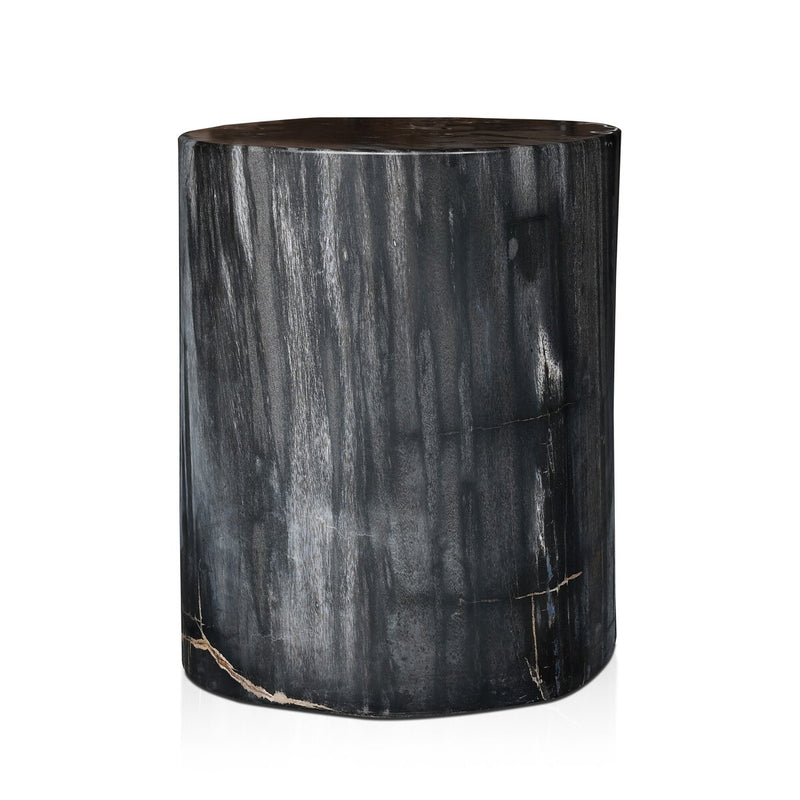 Kos End Table - Dark Petrified Wood