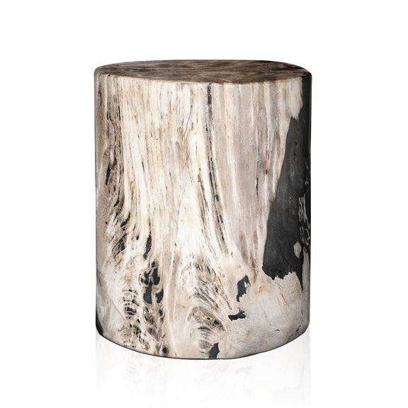 Kos End Table - Light Petrified Wood