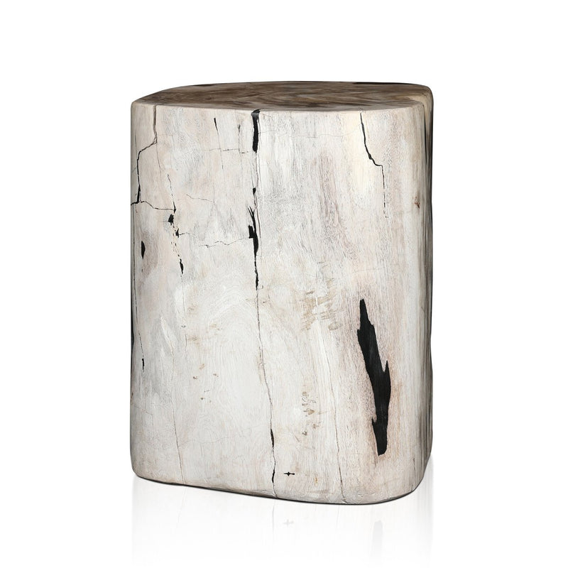 Kos End Table - Light Petrified Wood